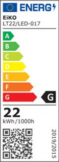 S&H 31352 LED-Röhrenform T8 26x1500mm G13 22W 1320Lm grün 320°