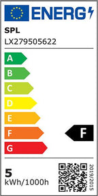 S&H 38247 LED Röhrenform Filament 30x95mm E27 5W 470Lm 2700K 360° klar