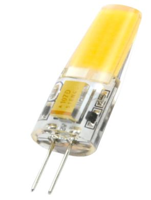 S&H 30913 LED-Leuchtmittel Ø12x37,5mm dimmbar GY6,35 10-24VAC 10-30VDC 2,5W