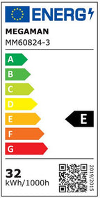 S&H 33343 LED Clusterlite 3U 63x188mm E27 32W/840 4160Lm 4000K