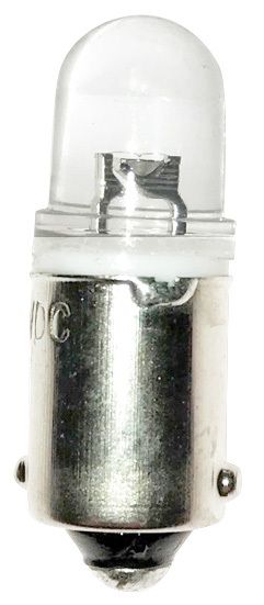 S&H 31604 LED Röhrenform 9x26mm Ba9s 12-30VAC/DC 0,2W 16Lm grün