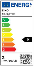 S&H 38931 LED-Tropfenform Filament 45x70mm E27 2W 250Lm 2700K 300° klar