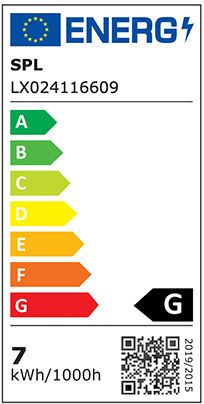 S&H 36697 LED-Globeform Filament 125x180mm dimmbar E27 230V 6,5W/922