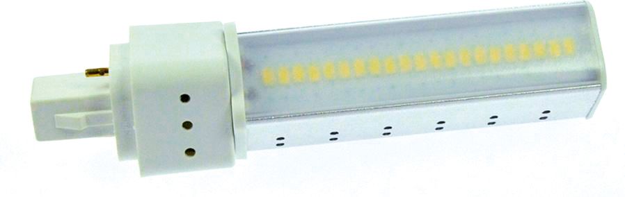 S&H 30342 LED-Röhre 34x165mm G24 200-240VAC/DC 8W 800Lm 6000K 140°