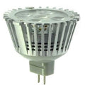 S&H 30169 LED MR16 5x1WNichia Ø50x51mm GU5,3 12-25V 12VAC/DC 6W 290Lm 3000K 40°