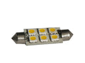 S&H 34018 LED-Soffitte 6SMD5050 Ø16mmx42mm S8,5 10-30VDC 10-18VAC 1W