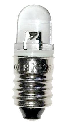 S&H 31304 LED Röhrenform 9x26mm E10 12-30VAC/DC 0,2W 16Lm grün