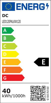 S&H 53467 LED-Panel 1200x300x10mm 90-305VAC 127-431VDC 40W 3000Lm 6000K