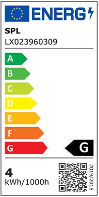 S&H 38155 LED Rustika Filament Flex Axial 64x140mm E27 230V 4,5W 190Lm 2200K