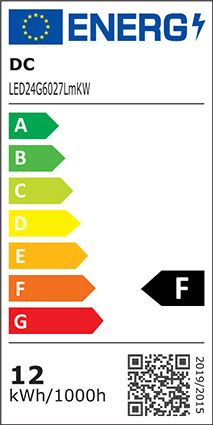 S&H 38641 LED Allgebrauchsform 60x120mm matt E27 85-265VAC/60-269VDC 12W 6000K