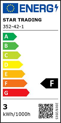 S&H 33934 LED-Birnenform Filament 2er Set 26x58mm E14 220-240VAC 1,3W/827