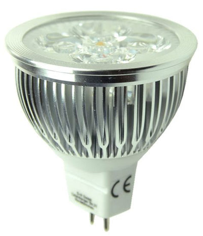 S&H 30838 LED MR16 4SMD Ø50x54mm dimmbar GU5,3 13,5-24VAC/DC 3,6W 250Lm 2850K
