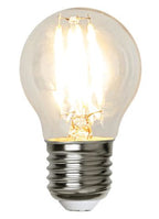 S&H 31298 LED Tropfenform Filament 45x78mm E27 12-24VAC/DC 2,3W 250Lm 2700K