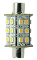S&H 31128 LED Soffitte 30SMD3528 22x42mm Barrel 10-30VDC/10-18VAC 1,8W/829 180lm