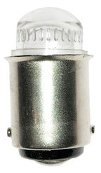 S&H 31626 LED Röhrenform 14x30mm Ba15d 12-30VAC/DC 0,2W 10Lm gelb