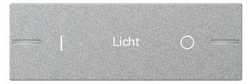 GIRA 862326 Wippe Wippenset 3f indiv.Tastsens.4.55 F Alu