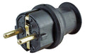 Kopp 179716005 Schuko Stecker Einsatz Polyamid/Kappe PVC bruchfest 2 Schukos.u