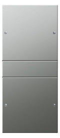 GIRA 2132601 Wippenset 2fach (1+1) System 55 Edelstahl