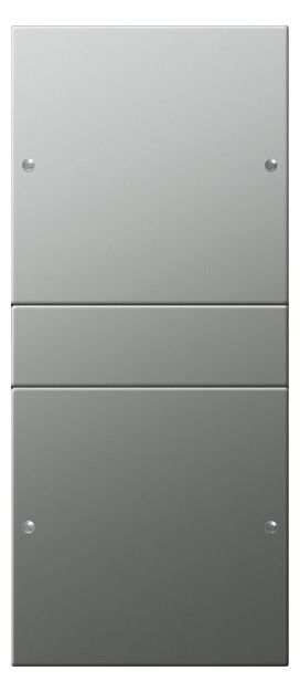 GIRA 2132601 Wippenset 2fach (1+1) System 55 Edelstahl