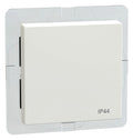 Mert 432019 Wippe IP44 polarweiß glänzend System M