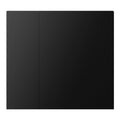 WALTZ Wippenset für Tastsensor+ Aluminium Schwarz 2-fach - 88188254