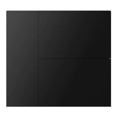 WALTZ Wippenset für Tastsensor+ Aluminium Schwarz 3-fach - 88188261