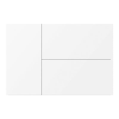WALTZ Wippenset Weiss für Touch+ Pad – Basis, Alumimium Silber - 88189480