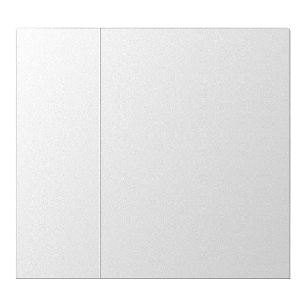 WALTZ Wippenset für Tastsensor+ Aluminium Silber 2-fach - 88188285