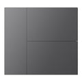WALTZ Wippenset für Tastsensor+ Aluminium Anthrazit 3-fach - 88188209