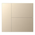 WALTZ Wippenset für Tastsensor+ Aluminium Champagner 3-fach - 88188230