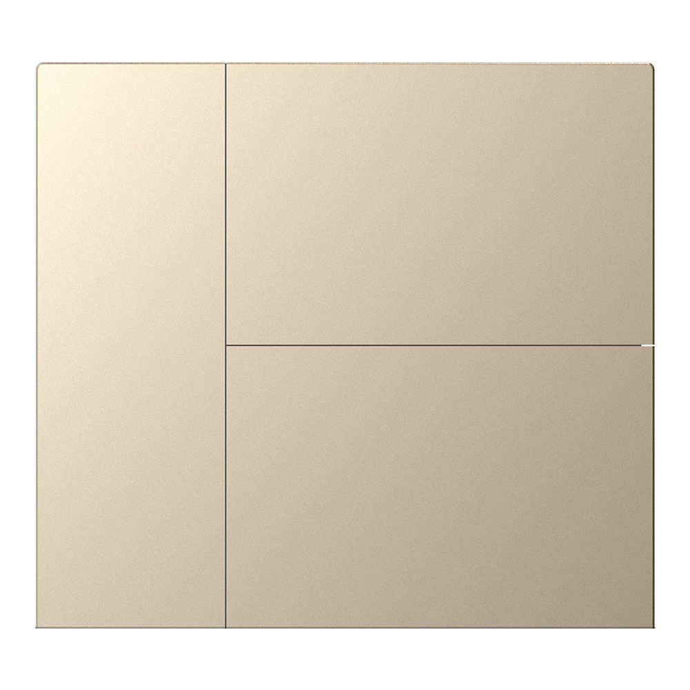 WALTZ Wippenset für Tastsensor+ Aluminium Champagner 3-fach - 88188230