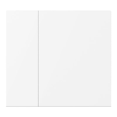 WALTZ Wippenset für Tastsensor+ Aluminium Silber 3-fach - 88188292