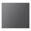 WALTZ Wippenset für Tastsensor+ Aluminium Anthrazit 2-fach - 88188193