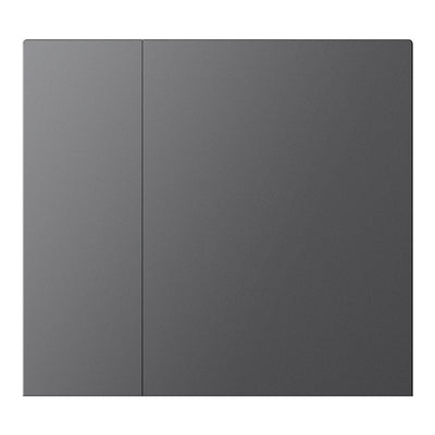 WALTZ Wippenset für Tastsensor+ Aluminium Anthrazit 2-fach - 88188193