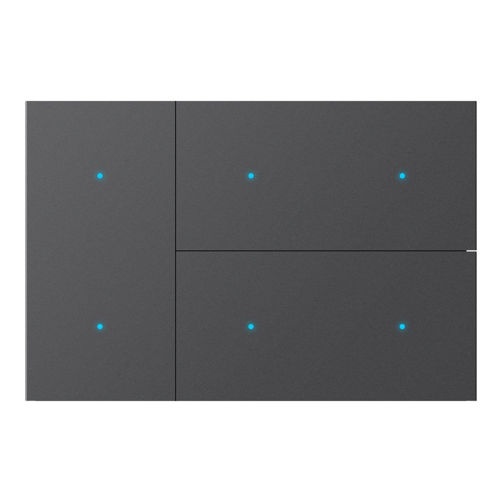 WALTZ Wippenset Anthrazit für Touch+ Pad – Basis, Alumimium Schwarz - 88189459