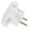 Bachmann 911.270 SCHUKO Winkelstecker/ Flächenstecker weiß