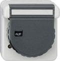 GIRA 444031 SCHUKO-Steckdose Klappdeckel Bajonett+BSF WD AP IP66 Grau
