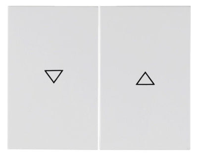 Berker 14357109 Wippe m.Aufdruck Symbol Pfeil K.1 polarweiß glänzend