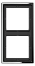 Jung GCR2982 Rahmen 2fach LS/FD-design glanzchrom