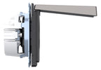 Mert MEG 2314-6050 SCHUKO-Steckdose m.Klappdeckel IP44 BRS StK Nickelmetalli