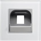 ekey 101779 Montagerahmen FS UP GL WE Glas weiß