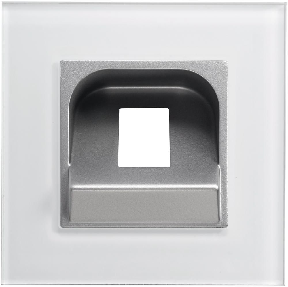 ekey 101779 Montagerahmen FS UP GL WE Glas weiß