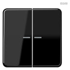 Jung CD595KO5SW Wippe Serienschalter m.Lichtleiter schwarz