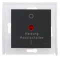 Kopp 493815004 HK07 IP44 Flächenwippe f. Heizung Haupschalter anthrazit