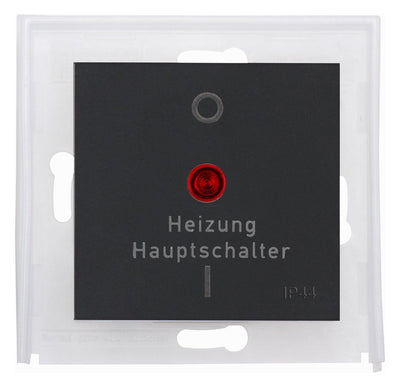 Kopp 493815004 HK07 IP44 Flächenwippe f. Heizung Haupschalter anthrazit