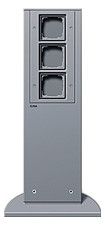 GIRA 134526 E-Säule 3x Leereinheit 491mm Energiesäule Farbe Alu