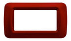 GEWISS GW22534 Abdeckrahmen System Top 4M Burgundrot