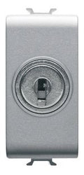 GEWISS GW14054 Wechselschalter m.Schlüssel 1M 1P 10AX Titan
