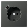 Jung AL1520-18AAN SCHUKO-Steckdose m.USB Typ A