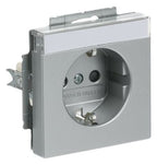 BJ 20 EUCNB-83 SCHUKO Steckdosen Einsatz alusilber future linear